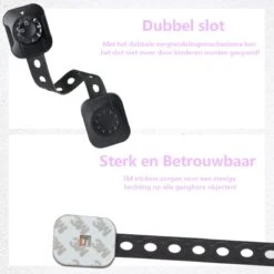 Kinderslot Kastjes - Zelfklevend Kinderslot - Dubbel Op Slot - Kinderslot Op Maat - Baby Veiligheid - 6 Stuks - Zwart -Pasgeborenen En Jonge Kinderen 1200x1200 2010