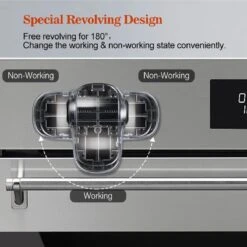 WiseGoods Premium Kinderslot Oven - Babyslot Oven - Ovenslot Kind - Veiligheidsslot - Veiligheid - Kinderen - Universeel - Zwart -Pasgeborenen En Jonge Kinderen 1200x1200 2025