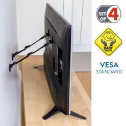 TV Straps - Kantelbeveiliging Voor Televisie & Meubels - Anti Kantel Banden - Omvalbeveiliging - Set 4 Stuks -Pasgeborenen En Jonge Kinderen 1200x1200 2028
