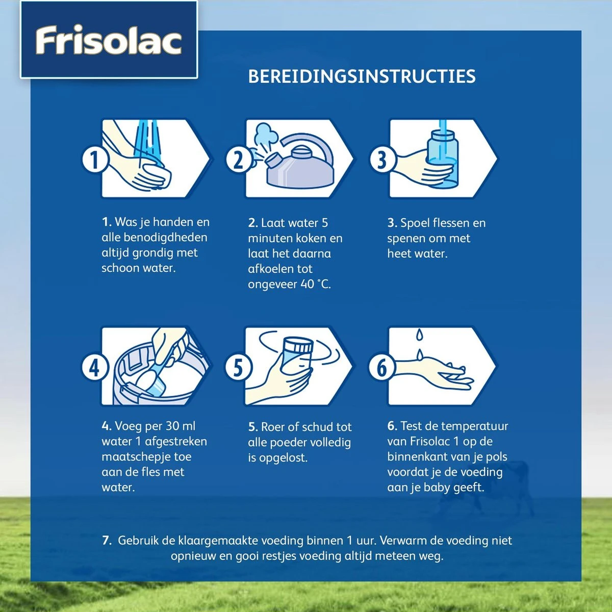 Frisolac 1 - Babyvoeding - 0 Tot 6 Maanden - 700g - Doos 2 Frisolac 1 - Babyvoeding - 0 Tot 6 Maanden - 700g - Doos - Afbeelding 2