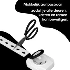 Zelfklevend Kinderslot Kastjes Voor Baby Veiligheid - 6 Stuks - Kinderbeveiliging Kasten & Lades - Kastsloten – Zwart Wit -Pasgeborenen En Jonge Kinderen 1200x1200 2032