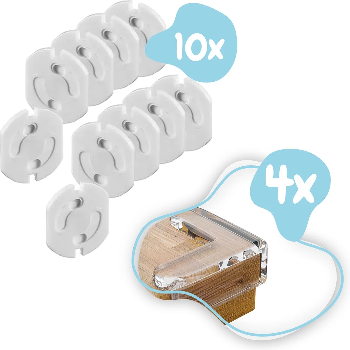 Parabool Kinderveiligheidset - Hoekbeschermers Baby - Stopcontact Beveiliging - Hoekbeschermer En Stopcontact Beschermers 1 Parabool Kinderveiligheidset - Hoekbeschermers Baby - Stopcontact Beveiliging - Hoekbeschermer En Stopcontact Beschermers