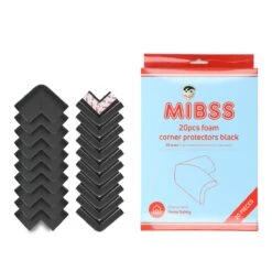 20 Stuks Hoekbeschermers Zwart Voor Baby En Kind, Hoekbeschermers Tafel, Tafelhoek Beschermers Voor Kinderen -Pasgeborenen En Jonge Kinderen 1200x1200 2099
