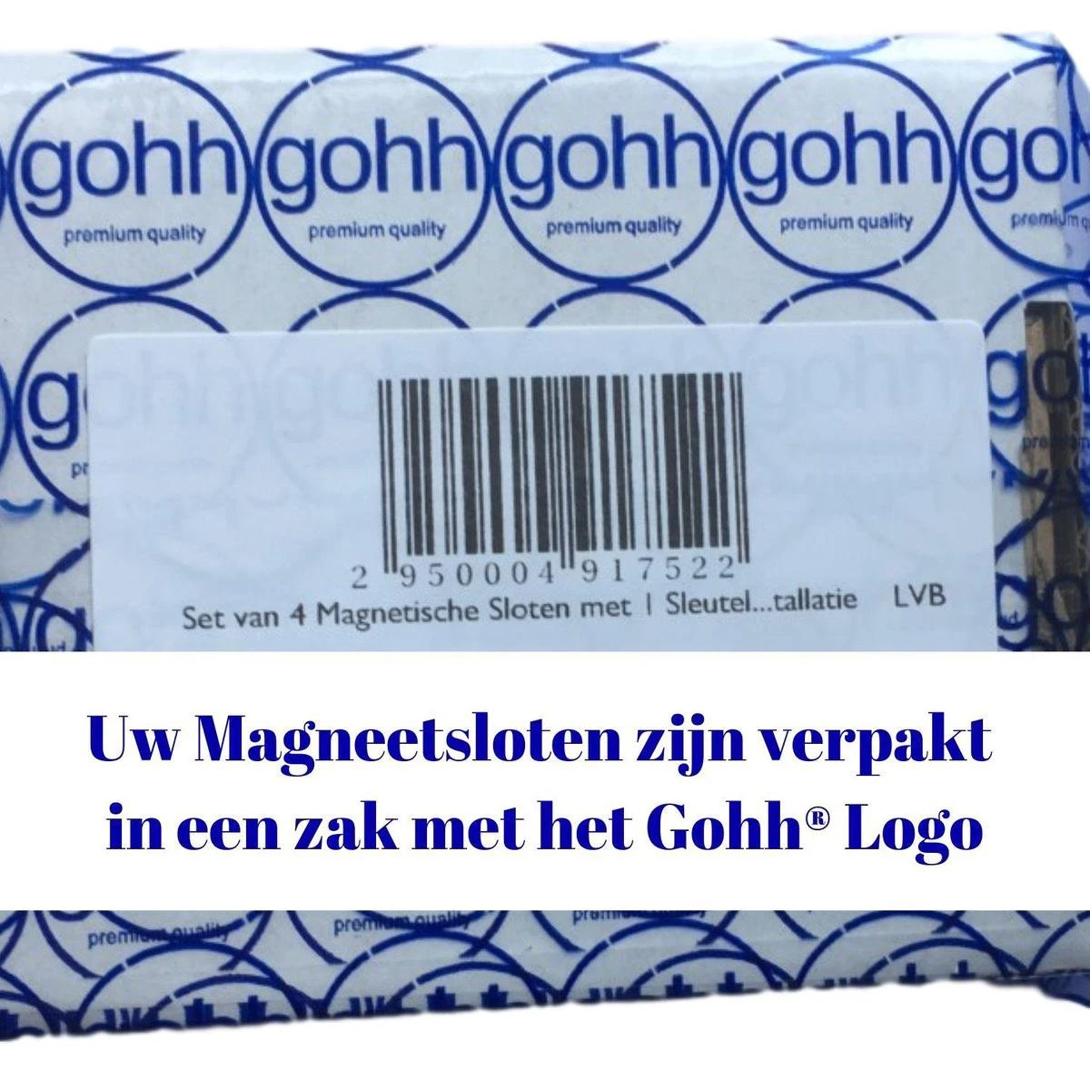 Gohh 4 Magneetsloten (met 3M Tape) En 1 Sterke Magneetsleutel - Geen Schroeven Nodig 8 Gohh 4 Magneetsloten (met 3M Tape) En 1 Sterke Magneetsleutel - Geen Schroeven Nodig - Afbeelding 8