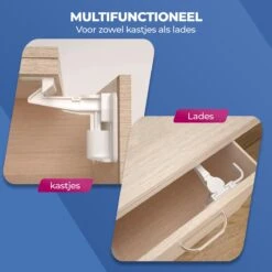 Roegaarden Kinderslot Kastjes - Kastbeveiliging Voor Kinderen - Wit - 12 Stuks 12 Roegaarden Kinderslot Kastjes - Kastbeveiliging Voor Kinderen - Wit - 12 Stuks -Pasgeborenen En Jonge Kinderen 1200x1200 2149
