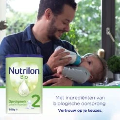 Nutrilon Bio 2 - Opvolgmelk 6-12 Maanden - 800 Gram - IE-ORG-02 -Pasgeborenen En Jonge Kinderen 1200x1200 230