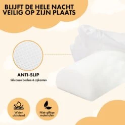 Deryan Luxe Bedhekje - Veiligheidsleuningen - Bedrand - Perfect Voor 77 T/m 180 Cm En Montessoro-bedden -Pasgeborenen En Jonge Kinderen 1200x1200 2372