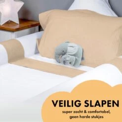 Deryan Luxe Bedhekje - Veiligheidsleuningen - Bedrand - Perfect Voor 77 T/m 180 Cm En Montessoro-bedden -Pasgeborenen En Jonge Kinderen 1200x1200 2373
