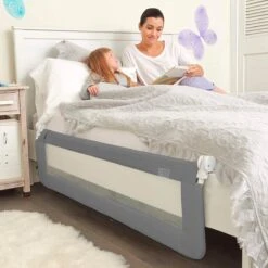 Deryan Demby Bedhekje 140 Cm – Opvouwbaar Bedhekje – Extra Lang - Grijs -Pasgeborenen En Jonge Kinderen 1200x1200 2382