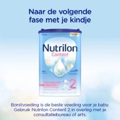 Nutrilon Content 1 - Flesvoeding Vanaf De Geboorte - 800g -Pasgeborenen En Jonge Kinderen 1200x1200 242