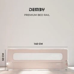 Deryan Demby Bedhekje 140 Cm - Opvouwbaar Bedhekje - Extra Lang - Crème -Pasgeborenen En Jonge Kinderen 1200x1200 2432