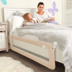 Deryan Demby Bedhekje 140 Cm - Opvouwbaar Bedhekje - Extra Lang - Crème -Pasgeborenen En Jonge Kinderen 1200x1200 2433