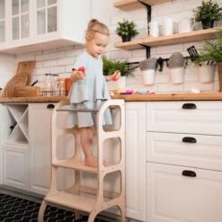 Ette Tete Leertoren Step Up - Naturel/Wooden -Pasgeborenen En Jonge Kinderen 1200x1200 2468