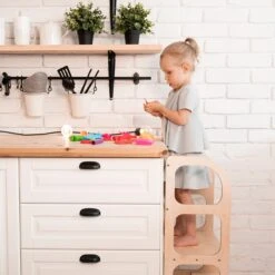 Ette Tete Leertoren Step Up - Naturel/Wooden -Pasgeborenen En Jonge Kinderen 1200x1200 2469