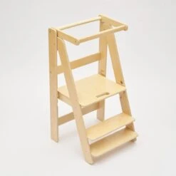 Juliard.Club - Opvouwbare Leertoren - Leertoren Keukenhulp - Leertoren Montessori - Opstapje - Kindertrap Opklapbaar - Leertoren Peuters - Leer Toren Kleur -vernis -Pasgeborenen En Jonge Kinderen 1200x1200 2486