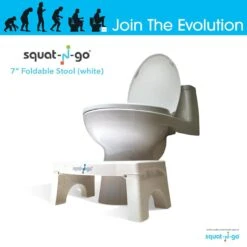 Squat-n Go Toiletkrukje Inklapbaar Wit - Juiste Houding Op Toilet -Pasgeborenen En Jonge Kinderen 1200x1200 2489
