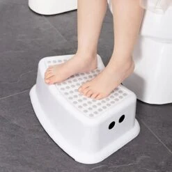 Minismus Anti-Slip Opstap Krukje Voor WC, Keuken En Badkamer | Toilettrainer Voor Kinderen | Badkamerkruk | WC Trainer -Pasgeborenen En Jonge Kinderen 1200x1200 2515