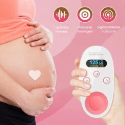 Hunnybunny® Doppler Incl. Ultrasound Gel, Oortjes & Batterijen – Baby Hartje Monitor – Volledige Set -Pasgeborenen En Jonge Kinderen 1200x1200 2576