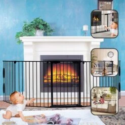 Veiligheidshekje Voor Kinderen - Openhaard Hek- Multifuctioneel Hek - Kachelhek - 310CM - 7.5 KG -Pasgeborenen En Jonge Kinderen 1200x1200 2610
