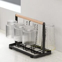 Flessenrek - Droogrek Babyfles - Flessen Rek Baby - Flessendroogrek - Afdruiprek - Afwasrek - Flessenrekje - Lekbak - Égouttoir - Zwart Met Houten Handvat - Vetalo 15 Flessenrek - Droogrek Babyfles - Flessen Rek Baby - Flessendroogrek - Afdruiprek - Afwasrek - Flessenrekje - Lekbak - Égouttoir - Zwart Met Houten Handvat - Vetalo -Pasgeborenen En Jonge Kinderen 1200x1200 263