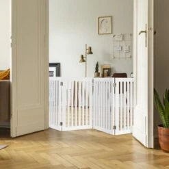 Relaxdays Kinderhekje Zonder Boren - Hondenhek Binnen - Haardhek - Wit - MDF - 70 Cm Hoog - 4 Panelen 12 Relaxdays Kinderhekje Zonder Boren - Hondenhek Binnen - Haardhek - Wit - MDF - 70 Cm Hoog - 4 Panelen -Pasgeborenen En Jonge Kinderen 1200x1200 2642