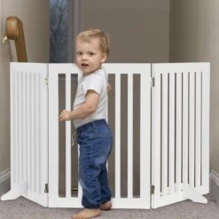 Relaxdays Kinderhekje Zonder Boren - Hondenhek Binnen - Haardhek - Wit - MDF - 70 Cm Hoog - 4 Panelen 13 Relaxdays Kinderhekje Zonder Boren - Hondenhek Binnen - Haardhek - Wit - MDF - 70 Cm Hoog - 4 Panelen -Pasgeborenen En Jonge Kinderen 1200x1200 2643