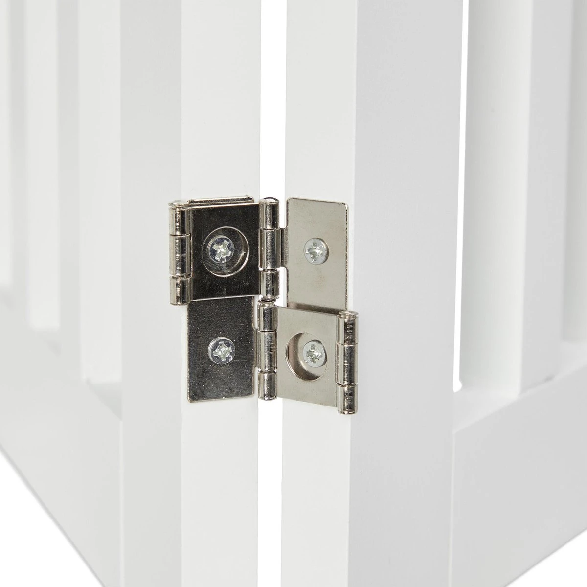 Relaxdays Kinderhekje Zonder Boren - Hondenhek Binnen - Haardhek - Wit - MDF - 70 Cm Hoog - 4 Panelen 10 Relaxdays Kinderhekje Zonder Boren - Hondenhek Binnen - Haardhek - Wit - MDF - 70 Cm Hoog - 4 Panelen - Afbeelding 10