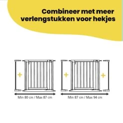 Safety 1st Easy Close Extra Hoog - Verlengdeel - 7cm - Metal White -Pasgeborenen En Jonge Kinderen 1200x1200 2662