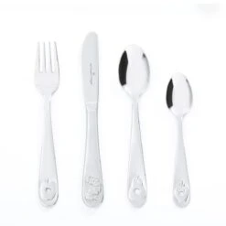 Lucardi Rupsje Nooitgenoeg Bestekset - 4-delig -Pasgeborenen En Jonge Kinderen 1200x1200 2739