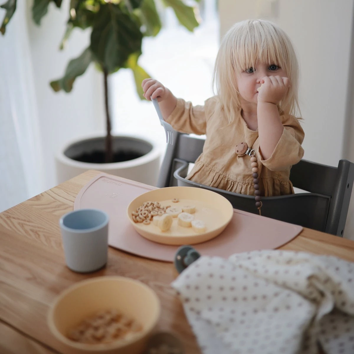 Mushie - Kinderservies Vork & Lepel - Bestek - Woodchuck 6 Mushie - Kinderservies Vork & Lepel - Bestek - Woodchuck - Afbeelding 6