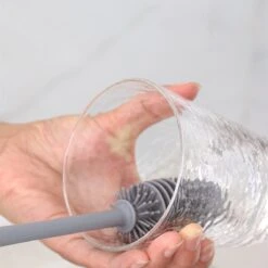 Flessenborstel - Flessenborstel Baby - Flessenreiniger - Flessenlikker - Pottenlikker - Flessenlikker Vaatwasserbestendig - Flessenlikker Siliconen - Flessentrekker - Flessenschraper -Pasgeborenen En Jonge Kinderen 1200x1200 284