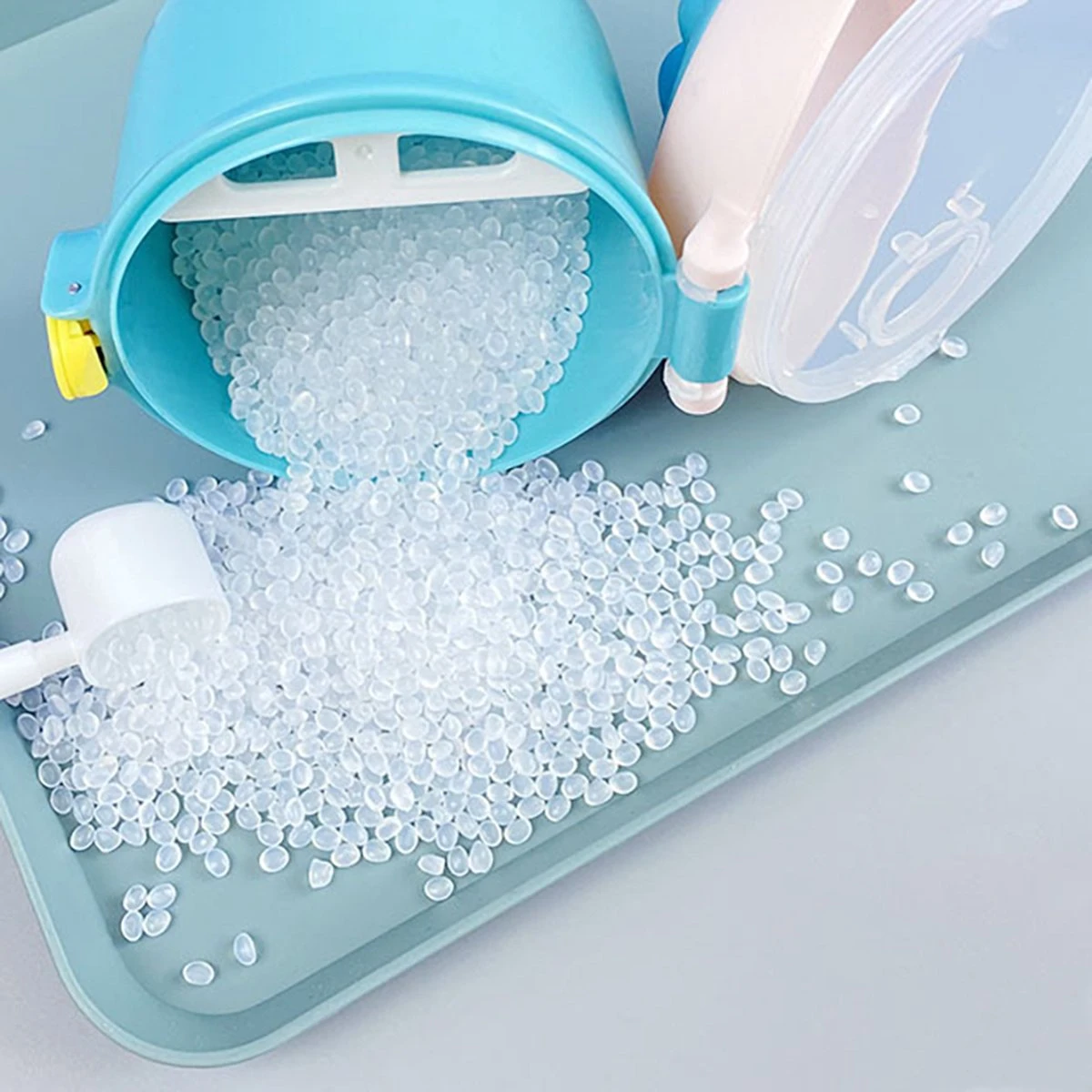 Babyvoeding Dispenser - Baby Melkpoeder Doseer Box - Reisbox - Opbergdoos Voor Voeding - Dispenser Met Schep 440ML - Paars 6 Babyvoeding Dispenser - Baby Melkpoeder Doseer Box - Reisbox - Opbergdoos Voor Voeding - Dispenser Met Schep 440ML - Paars - Afbeelding 6