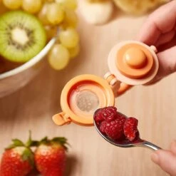 2 Fruitspenen Aap Voor Baby & Peuter + 6 Siliconen Spenen In 3 Maten - Veilig + BPA Vrij -2 Fruitspenen - Fopspeen Fruit Net Fruit Speen Baby Speen Fruit Groente Pap Babyvoeding -Pasgeborenen En Jonge Kinderen 1200x1200 342