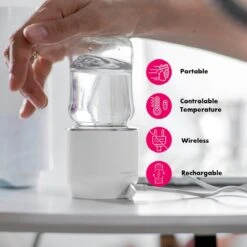 Sophie's Planet® - Draagbare Flessenverwarmer Voor Onderweg - In Vliegtuig Of Auto - Compatible Met Dr. Brown, Philips Avent, Difrax, Medela -Pasgeborenen En Jonge Kinderen 1200x1200 378