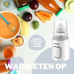 RYER Flessenwarmer 5 In 1 - LCD Scherm - Geschikt Voor Alle Babyflessen -Pasgeborenen En Jonge Kinderen 1200x1200 462