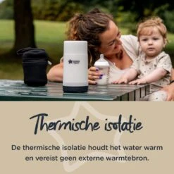 Tommee Tippee Closer To Nature - Draagbare Flessen En Voedselverwarmer - Ideaal Voor Op Reis - Thermisch Geïsoleerd - Roestvrij Staal Met Lekvrij Deksel -Pasgeborenen En Jonge Kinderen 1200x1200 471