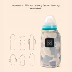 Blensson - Draagbare Baby Fleswarmer Voor Onderweg - USB Melkwarmer - Babyvoeding - Baby Fles Warm Houden Voor Reizen -Pasgeborenen En Jonge Kinderen 1200x1200 51