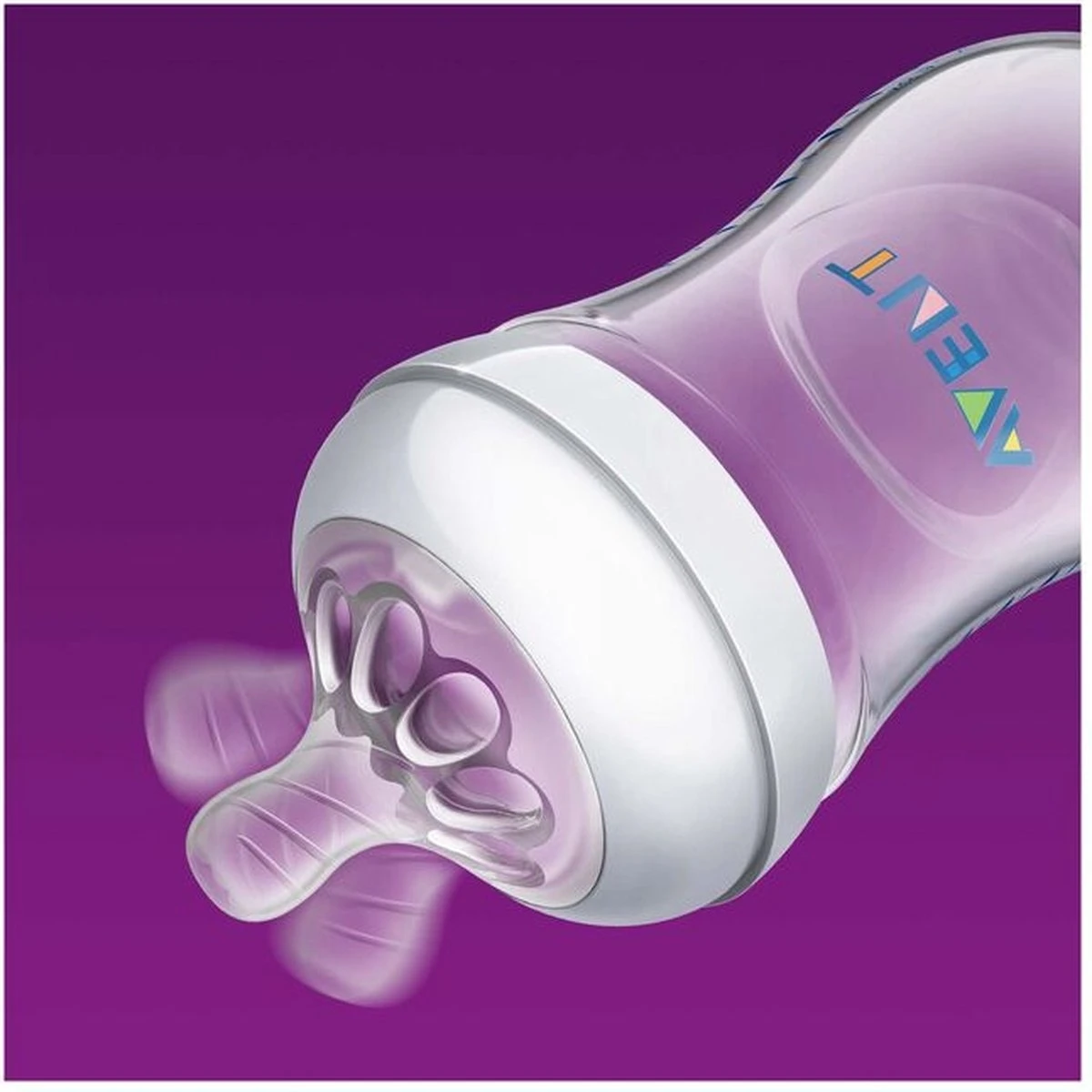 Philips Avent - Natural Zuigfles - 1+ Mnd - 260ml - SCF035/17 10 Philips Avent - Natural Zuigfles - 1+ Mnd - 260ml - SCF035/17 - Afbeelding 10