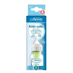 Dr. Brown's Options+ Anti-colic Standaardfles - 60 Ml -Pasgeborenen En Jonge Kinderen 1200x1200 559