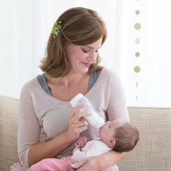 Difrax Anti-Colic S-Babyfles Natural - 250 Ml - I Love You/Rood -Pasgeborenen En Jonge Kinderen 1200x1200 591