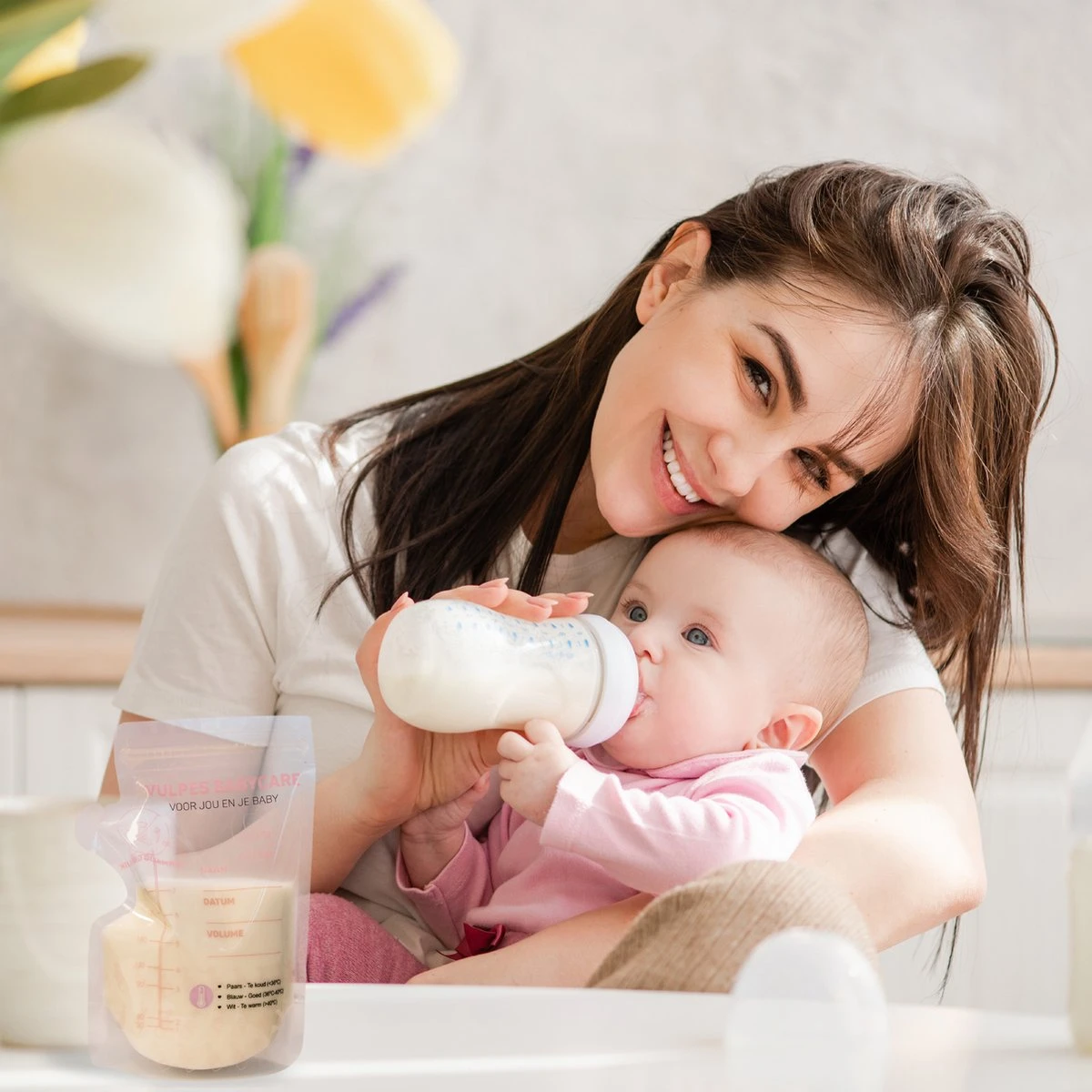 Vulpes BabyCare® Moedermelk Bewaarzakjes Met Schenktuit - Extra Groot - 250 Ml - 60 Stuks - Borstvoeding Bewaarzakje - Borstvoeding Zakjes - BPA Vrij - Incl. E-book 7 Vulpes BabyCare® Moedermelk Bewaarzakjes Met Schenktuit - Extra Groot - 250 Ml - 60 Stuks - Borstvoeding Bewaarzakje - Borstvoeding Zakjes - BPA Vrij - Incl. E-book - Afbeelding 7