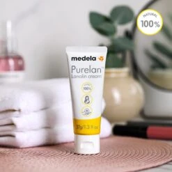 Medela Purelan Tepelzalf Lanoline Tepelcreme Snelle Verlichting Bij Pijnlijke Tepels - Tube 7gr -Pasgeborenen En Jonge Kinderen 1200x1200 730