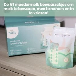 Babily® - Moedermelk Bewaarzakjes - 120 Stuks - Borstvoeding Bewaarzakje - Melkzakjes - 240 Ml - Met Dubbele Sluiting En Schenktuit 12 Babily® - Moedermelk Bewaarzakjes - 120 Stuks - Borstvoeding Bewaarzakje - Melkzakjes - 240 Ml - Met Dubbele Sluiting En Schenktuit -Pasgeborenen En Jonge Kinderen 1200x1200 804