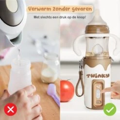 Twinky® Bottlewarmer GO – Draagbare Baby Flessenwarmer Voor Onderweg En Thuis – Incl. PPSU-Kwaliteit Babyflesje + Poederdoosje – USB-C Oplaadbaar 15 Twinky® Bottlewarmer GO – Draagbare Baby Flessenwarmer Voor Onderweg En Thuis – Incl. PPSU-Kwaliteit Babyflesje + Poederdoosje – USB-C Oplaadbaar -Pasgeborenen En Jonge Kinderen 1200x1200 83