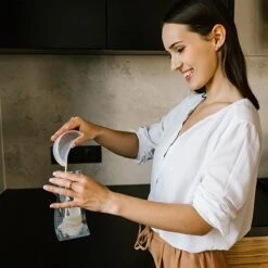 Babyono - Moedermelk Bewaarzakjes - Moedermelkbewaarzakjes - Gemakkelijke Etiketteren - 180 Ml - 30 Stuks - 1084 -Pasgeborenen En Jonge Kinderen 1200x1200 848