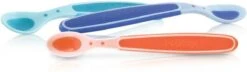 Nûby - Warmtegevoelige Babylepels - 3St -Pasgeborenen En Jonge Kinderen 1200x349