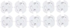 Merkloos Stopcontact Beveiliging 20 Stuks - Zelfklevende - Stopcontact Beschermer - Stopcontact Bescherming - Stopcontact Beveiliger - Kinderbeveiliging - Babybeveiliging - Elektriciteit Beveiliging - Baby - Kind - Huisdier - Socket Safety