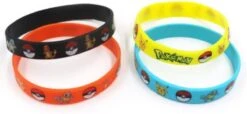 Merkloos 4 Pokémon Go Polsbandjes Van Gel - Set Van 4 Stuks - Polsbandje Rubber - Silicone Polsbandje - Setje Armbandjes - Siliconen - Pokemon Uitdeelcadeau - Pokemon Celebrations - Pokemon Bandjes -Pasgeborenen En Jonge Kinderen 1200x556 1