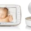 Motorola Nursery VM 855 Connect Baby Monitor - Met Motorola Nursery App - 5 Inch Ouderunit – Nachtvisie