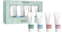 Naïf Miniset - Cadeauverpakking - 4 X 15ml - Met Natuurlijke Ingrediënten -Pasgeborenen En Jonge Kinderen 1200x615 1